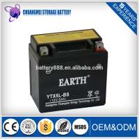 best price superior quality china battery YTX5L-BS for motorcycle