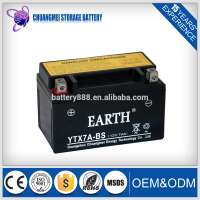 best price superior quality china battery YTX7A-BS for motorcycle